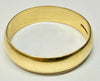 18ct yellow gold wedding band ring size S