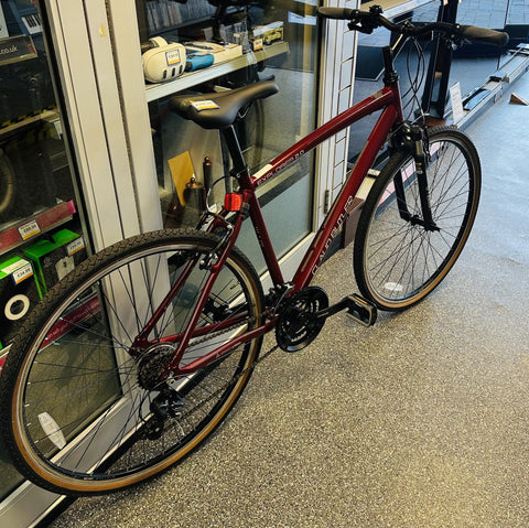 Claud Butler Explorer 2.0 Hybrid Bike - Red