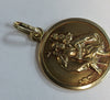 9ct Yellow Gold St Christopher Pendant - 2.72G