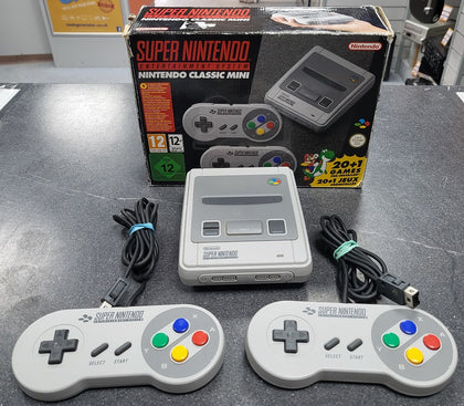 Nintendo Classic Mini Super NES (w/ 2x Controllers), Boxed