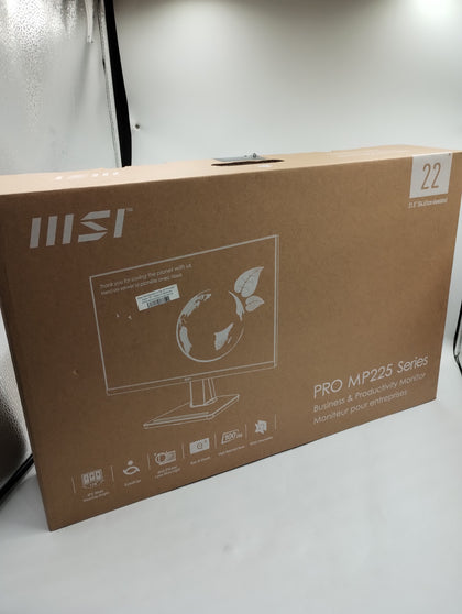 MSI Pro Mp225 22 Inch Full Hd Monitor Boxed
