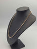 9ct Rose Gold Belcher Rolo Chain Necklace - 20" Long - 17.63 Grams