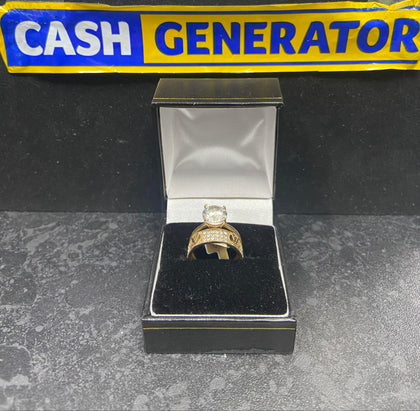 14ct Gold Gents Ring (Size M), 3.8g