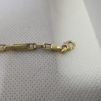 14ct Hallmarked Gold Bracelet - 3.95G Weight, 8