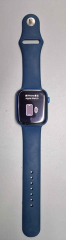 APPLE Watch Series 7 (GPS), Blue Aluminium, 45mm, B