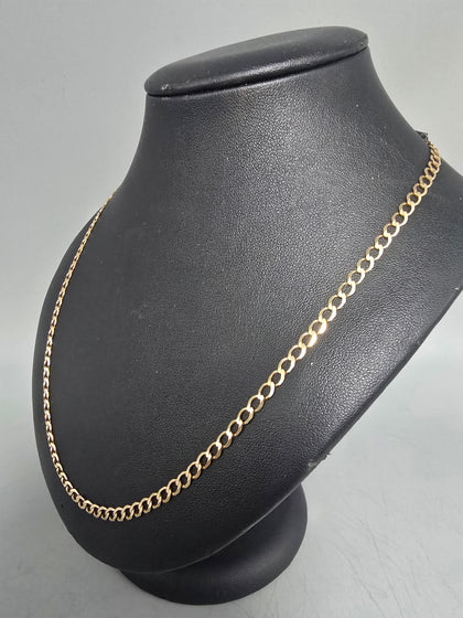 9ct Gold Chain 375 3.9G 18'' in Length