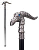 Blue Eyed Dragon 2 Piece Swagger Cane / Walking Stick 93cm