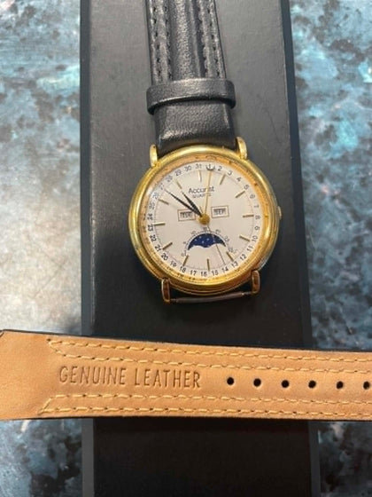 Accurist Quartz Moonphase Watch