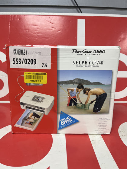 Canon SELPHY CP740 Inkjet Photo Printer