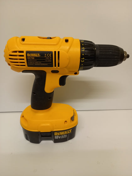 DeWalt DC759 With 2xBatteries And Charger In Case