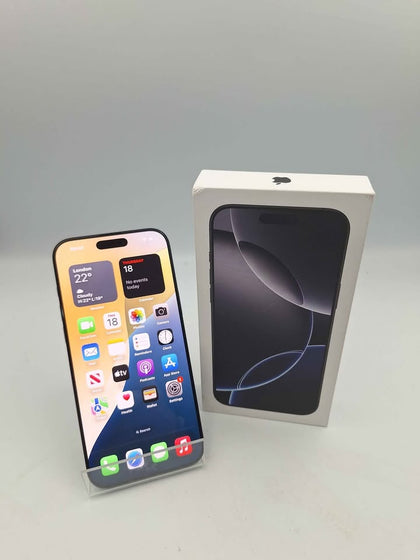 Apple Iphone 16 Pro Max Mobile Phone - 256GB - Black Titanium - Boxed **BRAND NEW**