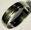 9CT White Gold Wedding Band Size V 1/2