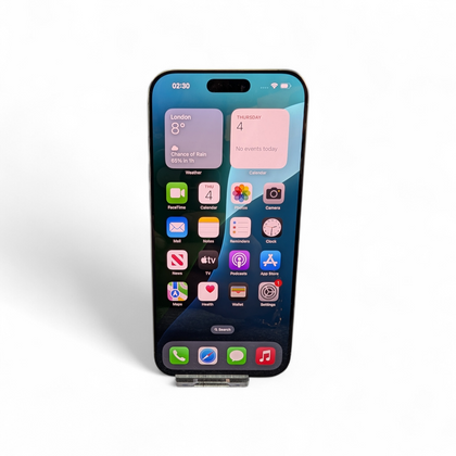 Apple iPhone 16 Pro Max Titanium 100% Battery Health