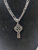 925 Sterling Silver 3-In-1 Figaro Chain Necklace - 24" Long - 19.1 Grams *BRAND NEW*
