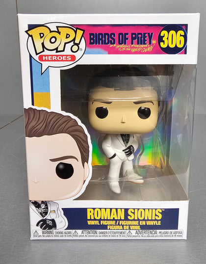 FUNKO Pop Heroes Birds Of Prey 306 Roman Sionis **Collection Only**