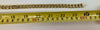 925 Silver curb chain 24" Gold coloured