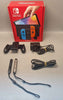Switch Console, 64gb OLED + Neon Red/Blue Joy-Con, Boxed with 3 games
