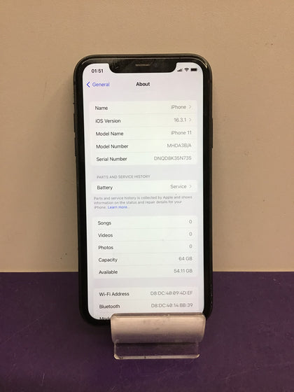 Apple iPhone 11 - 64 GB - White