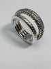 Silver Pandora Triple Band Snake Ring Boxed
