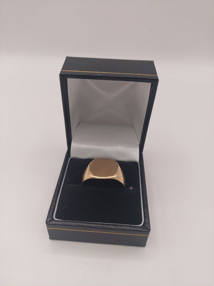 9k Gold Ring 8.5G Hallmarked(375)&Tested Size W