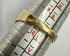9ct signet ring with cz stones size T