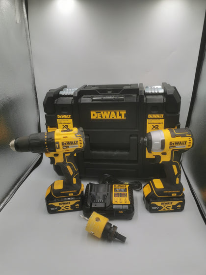 DEWALT DCK2060M2T-SFGB 18V 2 x 4.0Ah Li-Ion XR Brushless Cordless Twin Pack