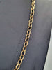 9ct Yellow Gold Belcher Chain Necklace ~ 4mm Wide - 20" Long - 14.44 Grams