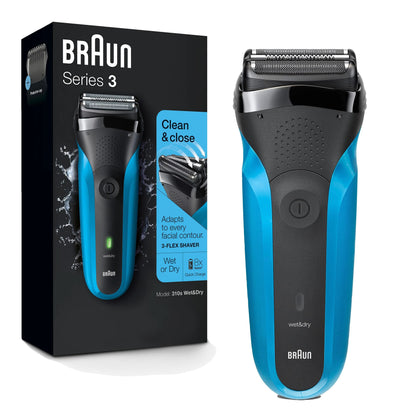 Braun Electric Razor For Men, Series 3 310S Electric Foil Shaver Rechargeable Wet & Dry LEYLAND.