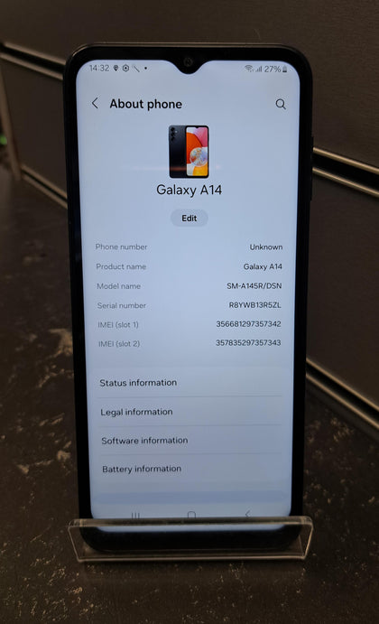 Samsung Galaxy A14 - 64GB - Unlocked