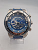 Invicta S1 rally Chronograph quartz mens blue watch with rubber strap.