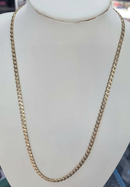 9ct Gold Flat Chain