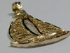 14CT GOLD BOAT PENDANT PRESTON STORE