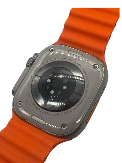 Apple Watch Ultra 2 Cellular 49mm Titanium Orange Alpine Loop – Pristine