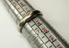 18CT WHITE GOLD  BAND SIZE M