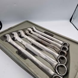 Blue Point Large Spanner Set 21mm–32mm Metric Combination Wrench Set Heavy Duty