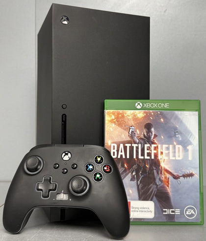 Microsoft Xbox Series X 1TB Console Bundle ( + Battlefield 1 ) ** Unboxed **