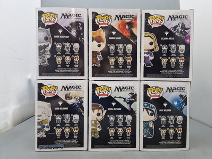 Magic The Gathering Pop Job Lot -  6 Pop Figures.