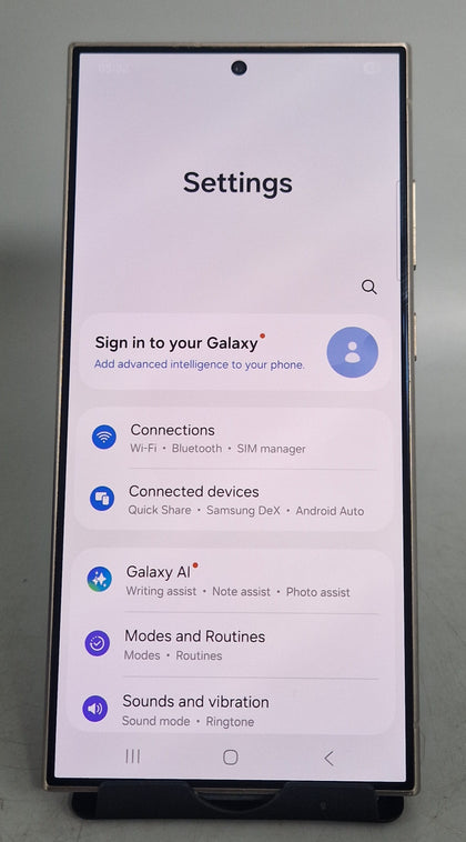 Samsung Galaxy S24 Ultra 256GB Titanium Black, Unlocked B