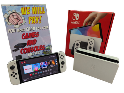 NINTENDO OLED SWITCH CONSOLE BOXED PRESTON STORE