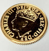 22ct gold half sovereign King Charles III 2023