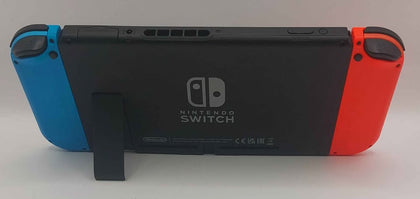 Nintendo Switch console 32GB Neon Red/Blue Joy-Con unboxed ( No dock or charger )