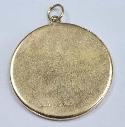 9ct Gold Large St Christopher