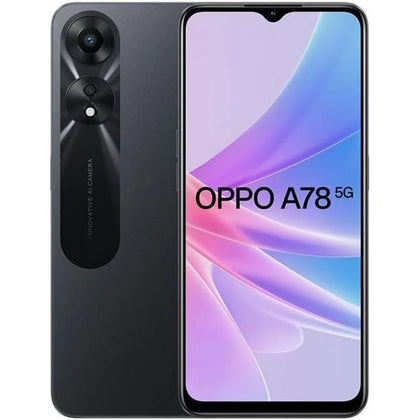 Oppo A78 5G unlocked 128Gb Glowing Black Boxed