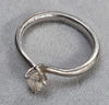 Platinum Diamond Ring 0.50CT Size"L"