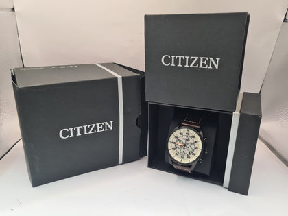 Citizen CA4215-04W ECO-Driver Solar Harren Chronograph Men's Watch, Boxed