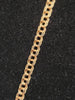 14ct Rose Gold Fancy Link Chain Necklace - 22" - 8.86g