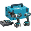 Makita DLX2145TJ 18V LXT 2 Piece Combi Drill and Impact Driver Kit (2 x 5.0Ah Li-ion batts) BRAND NEW