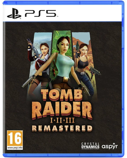 Tomb Raider I-III Remastered Starring Lara Croft - Collection Only
