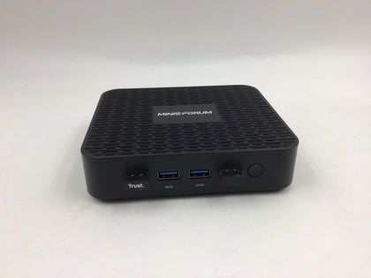 MINISFORUM Mini PC GK41 8GB DDR4 128GB SSD Intel Celeron J4125 Processor Dual LAN Mini PC,