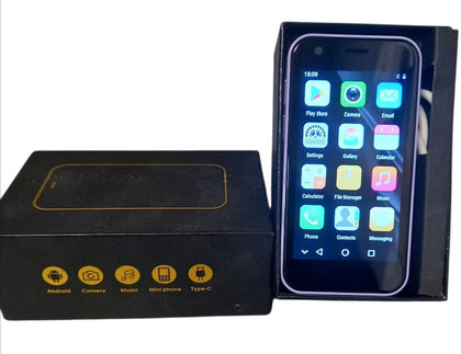 SOYES SOYES F8 Pro Max Mini 3.0 Inch 1GB RAM 16GB ROM 2000mAh Dual Sim WiFi Face Unlock Android 8.1 3G Quad Core Mobile Phone